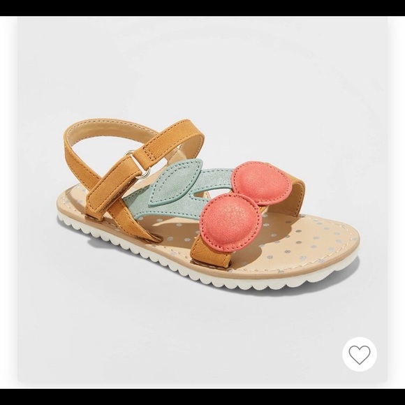 girls cherry sandals